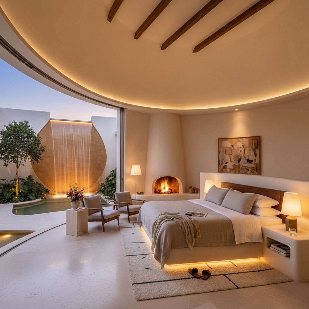 A bedroom in an ASIKKA home